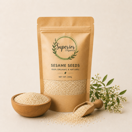 Premium Organic Sesame Seeds | Natural, Fresh & Nutrient Rich |