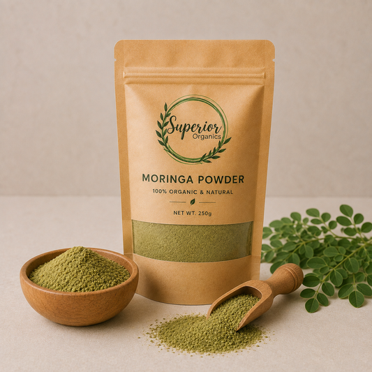 Premium Organic Moringa Powder | 100% Pure Superfood |