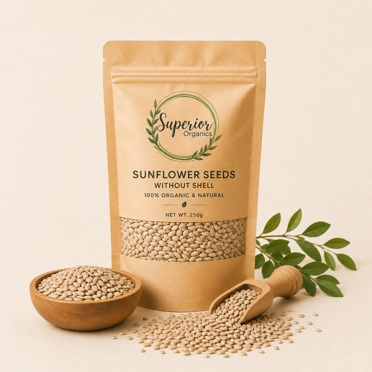 Superior Organics Premium Sunflower Seeds –