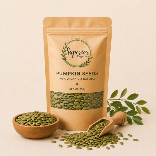 Premium Organic Pumpkin Seeds | Natural, Crunchy & Nutrient Rich